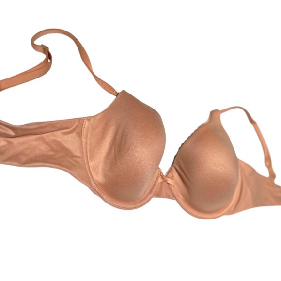 Victoria's Secret Tan Seamless T-Shirt Bra - size 36 B - Picture 1 of 6